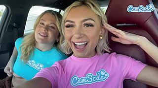 Two Lesbian Girls On Camsoda Lick Pussies And Fuck With Dildo