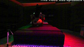 new slut bent over for big black cock doggystyle creampie on huge natural tits