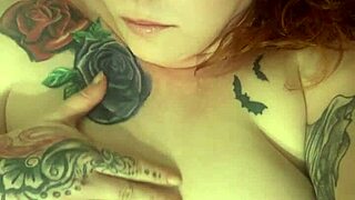 damn this beautiful chubby redhead's wet pussy moans so cute during homemade masturbation