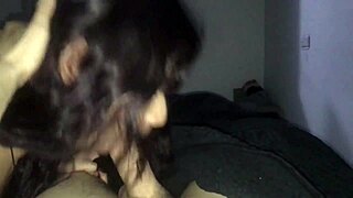 Hey, Stepsis Loves Sucking That Huge Cock Deep in Her Mouth