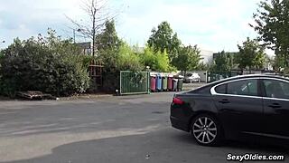 Think Tall Milf Melany Paris Can Handle Michael's Warehouse Pounding?