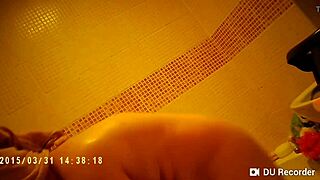 I spyed on her showerin nude tits