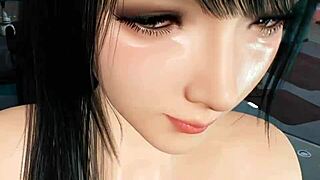 Juzi Delivers Intense Handjob in 3D Anime