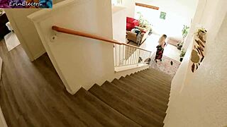 Stepmom Catches Him Jerking Into Her Panties Creampie