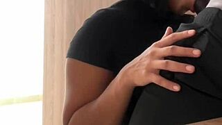 Love slurping stepdaddy's bbc deep down my throat amateur style