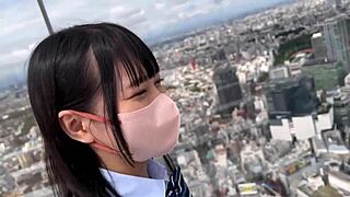 moeka the 18yo genius slut rides cowgirl on homemade date with huge cumshot finish