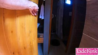 i hooked up with a stranger in the public toilet and let him finish inside