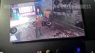 Lost Stepmom Bet to Steobro on Video Game Now Sucking His Huge Cock