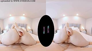 Lauren phillips fucks trimmed pussy with dildo tits bouncing wildly