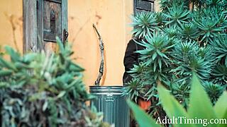 homeless guy knocks up latina dumpster diver using her own condom then she weds him