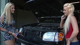 nikki blake and tanner cruz finger each other's wet pussies