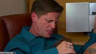 ERIC FUCKS BIG TITTED BROOKLYN AFTER PRINTER FIX