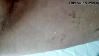 hey, watch this bbw cougar teacher karina shaving her juicy shaved pussy in shower before lucas visits