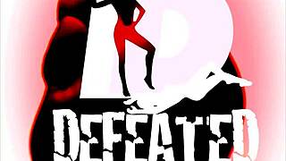 Blonde battles brunette in intense orgasmic catfight licking round 1