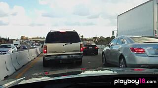 Alexandra Tyler Boldly Strips Perfect Natural Tits Outdoors