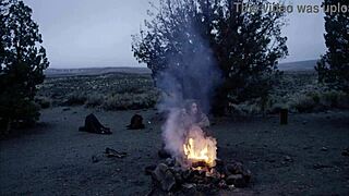 Big ass cosplay baremaidens masturbate outdoors with cumshots