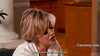 busty stepmom dee williams eases kimmy kimm's tiny asian boob worries