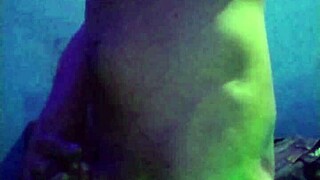 Crazy latina student shaves pussy then masturbates solo