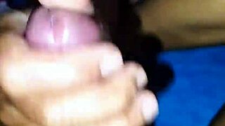 New secretary must stroke boss cock closeup handjob before work?