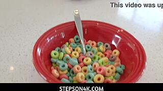 Naughty Stepmom Aila Donovan Rides Young Cock For Breakfast Seed