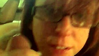 wife in nylons kneels pov sucking deepthroating my throbbing cock completely