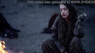 Big ass cosplay baremaidens masturbate outdoors with cumshots