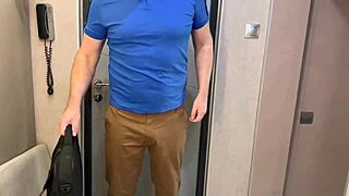 stepdad cums in mouth while boyfriend's load drips from my pussy taboo