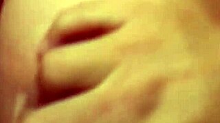 French blonde's tight ass hammered hard jizzed on small tits