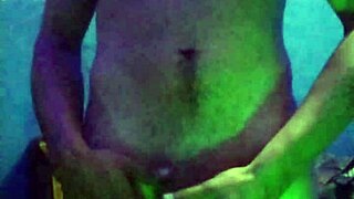 Crazy latina student shaves pussy then masturbates solo