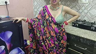 desi bhabhi cheats in kitchen with devar full hindi fuck