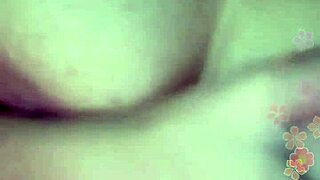 indonesian webcam girl teases with bouncy boobs up close