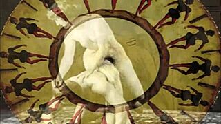 Vintage erotic drawings tease antique passions and retro desires