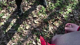 Imagine My Juicy Ass While You Jerk Off in the Wild Outdoors