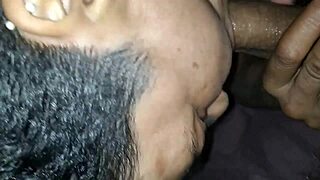 i love that delicious blowjob she's giving his cock