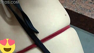 quick uni bathroom fuck with skinny latina creampie orgasm