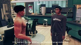 Sims 4 Strip Club Episode 3 Dancing Stripping Ripping Clothes Sucking Fucking