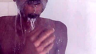 Wet Dorm Workout with Skinny Teacher Daddy