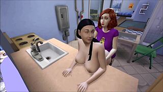 Comic big ass tits babe sneaks outdoor public anal blowjob peek in million views marathon montage