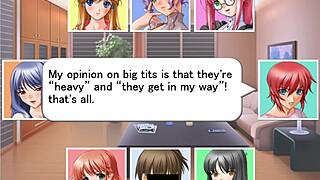 Ane's massive boobs bounce wildly in english hentai part 8!