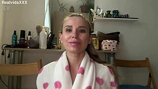 Close-Up Buttplug and Anal Fingering Leads to Shaved Pussy Orgasm