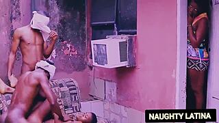 Hot Naughty Latina Amateurs Fucked Hardcore Till Double Cum