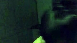 my asian slut wife vibes hard in gym shower with dildo