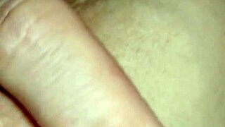 wife's gaping ass hole and pussy spread wide in closeup pov detail