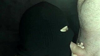 Step Sister's Balaclava Hides Face as Hot Mouth Deepthroats Monster Cock Sloppily in Pov Roleplay