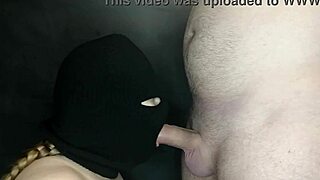 Step Sister's Balaclava Hides Face as Hot Mouth Deepthroats Monster Cock Sloppily in Pov Roleplay