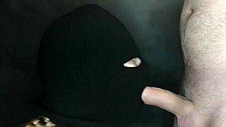 Step Sister's Balaclava Hides Face as Hot Mouth Deepthroats Monster Cock Sloppily in Pov Roleplay