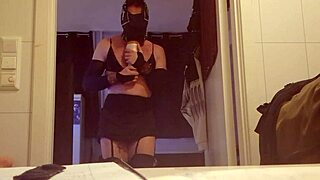 feeling so sexy slipping into lingerie and heels to spread for tex willer's huge cock fuck