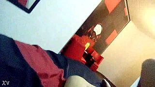 Hot 18yo Mexican teen mirrors hotel fuck