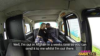 rebecca more pounds marine in fake taxi