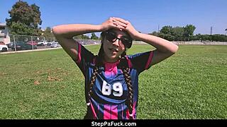 exploded cum with petite teen madison wilde allen swift pov blowjob!